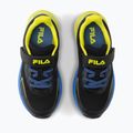 FILA Crusher V schwarz / vallarta blau Kinderschuhe 4