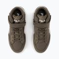 Schuhe Kinder FILA Crew Velcro Mid olive night 4