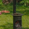 Gartenkamin BonFeu Bongiano LP black 2