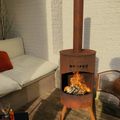 Gartenkamin BonFeu BonTon corten 2