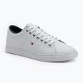 Tommy Hilfiger Herrenschuhe Essential Leather Sneaker weiß