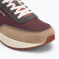 Calvin Klein Herrenschuhe HM0HM01714 Low Top Lace Up Repreve Mix Silver Mink/Vineyard Wine 7