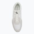 Calvin Klein Damenschuhe YW0YW01644 Runner Laceup Sock Mg Nylon Mix Bright White/Black 5