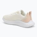 Calvin Klein Damen Schuhe YW0YW01851 Eva Runner L-Up Mix Mesh Logo Ck hell weiß/schwarz 3