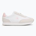 Calvin Klein Damen Schuhe YW0YW01828 Caleup Mg Nylon Mix Helles Weiß/Süßes Rosa 2