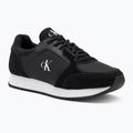 Damen Schuhe Calvin Klein YW0YW01644 Runner Laceup Socke Mg Nylon Mix schwarz