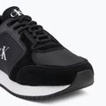 Damen Schuhe Calvin Klein YW0YW01644 Runner Laceup Socke Mg Nylon Mix schwarz 7