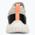 Calvin Klein Damenschuhe YW0YW01855 Eva Runner Socke Mg Tech Mix monstruck/creamy weiß/orange 6