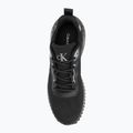 Calvin Klein Damen Schuhe YW0YW01851 Eva Runner L-Up Mix Mesh Logo Ck schwarz/mockingbird 5