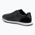 Calvin Klein Herrenschuhe HM0HM01871 Low Prof Runn Laceup Perf Lth Schwarz/Weiß 3
