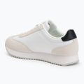 Calvin Klein Herrenschuhe YM0YM01325 Retro Runner Lace Up Ny-Su Bright White/Black 3