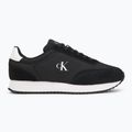 Calvin Klein Herrenschuhe YM0YM01325 Retro Runner Lace Up Ny-Su Schwarz/Weiß 2
