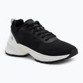Calvin Klein Herrenschuhe YM0YM01284 Hike Runner Tech Knit Schwarz/Weiß