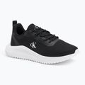 Calvin Klein Herrenschuhe YM0YM01285 Hike Runner Mix Mesh Schwarz/Weiß