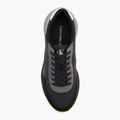 Calvin Klein Herrenschuhe YM0YM01292 Hike Runner Casual Ny-Su Ck Schwarz/Granite Grau/Wild Lime 5