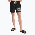 Calvin Klein Medium Herren Badeshorts mit Kordelzug schwarz 4