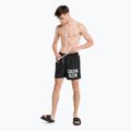 Calvin Klein Medium Herren Badeshorts mit Kordelzug schwarz 5