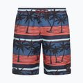 Protest Prtmaurits Kinder Badeshorts navy blau und orange P2810421