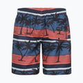 Protest Prtmaurits Kinder Badeshorts navy blau und orange P2810421 2
