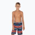 Protest Prtmaurits Kinder Badeshorts navy blau und orange P2810421 3