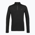 Herren Sweatshirt Protest Rewill 1/4 Zip Active true black