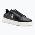 Calvin Klein Herrenschuhe YM0YM00681 Chunky Cupsole Monologo Lth dreifach schwarz/hellweiß