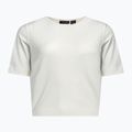 Damen Calvin Klein Strick-T-Shirt aus weißem Wildleder 5