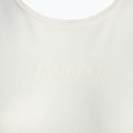 Damen Calvin Klein Strick-T-Shirt aus weißem Wildleder 7