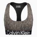 Calvin Klein Medium Support 8VR schockierender Druck Fitness-BH 5