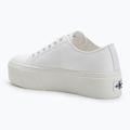 Calvin Klein Damen Turnschuhe YW0YW01033 Vulc Flatform+ Cupsole Niedrig weiß 3