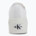 Calvin Klein Damen Turnschuhe YW0YW01033 Vulc Flatform+ Cupsole Niedrig weiß 6