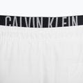 Herren Calvin Klein Medium Double Waistband Swim Shorts weiß 4