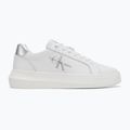 Calvin Klein Damen Schuhe YW0YW01224 Cupsole Mono Lth Wn weiß/silber 2