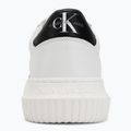 Calvin Klein Herrenschuhe YM0YM00681 Chunky Cupsole Monologo Lth dreifach hellweiß/schwarz 6