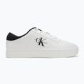 Calvin Klein Damenschuhe YW0YW01444 Classic Cupsole Lowlaceup Lth Wn hellweiß/schwarz 2
