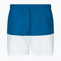 Herren Calvin Klein Medium Drawstring-Block Badeshorts Fayence blau 2