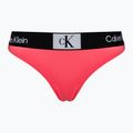 Calvin Klein Tanga Badeanzug unten Calypso Koralle