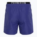 Herren Calvin Klein Medium Double WB Badeshorts midnight lagoon 2