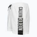 Herren Calvin Klein Medium Drawstring-Grafik klassische weiße Badeshorts 3