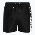 Calvin Klein Medium Herren Badeshorts mit Kordelzug-Grafik schwarz