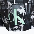 Herren Calvin Klein Short Kordelzug-Print Palme schwarz Badeshorts 3