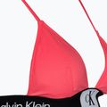 Calvin Klein Fixed Triangle-RP Badeanzug Top Calypso Koralle 3