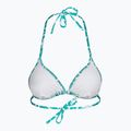 Calvin Klein Triangle-RP Print Monogramm blaues Badeanzug-Top 2