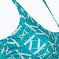 Calvin Klein Bralette-RP Druck Monogramm blau Badeanzug Top 3