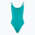 Einteiliger Badeanzug Calvin Klein Scoop One Piece blau ocean