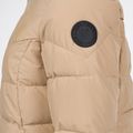 Damen Nikkie Logo Skijacke dunkel hummus 9