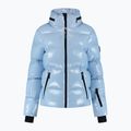 Damen Nikkie Gstaad Laquer Skijacke pulverblau 2