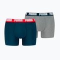 Herren-Boxershorts PUMA Everyday Basic 2 pairs navy/grey
