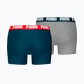 Herren-Boxershorts PUMA Everyday Basic 2 pairs navy/grey 2