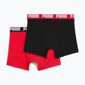 Herren-Boxershorts PUMA Everyday Basic 2 pairs red/black 2